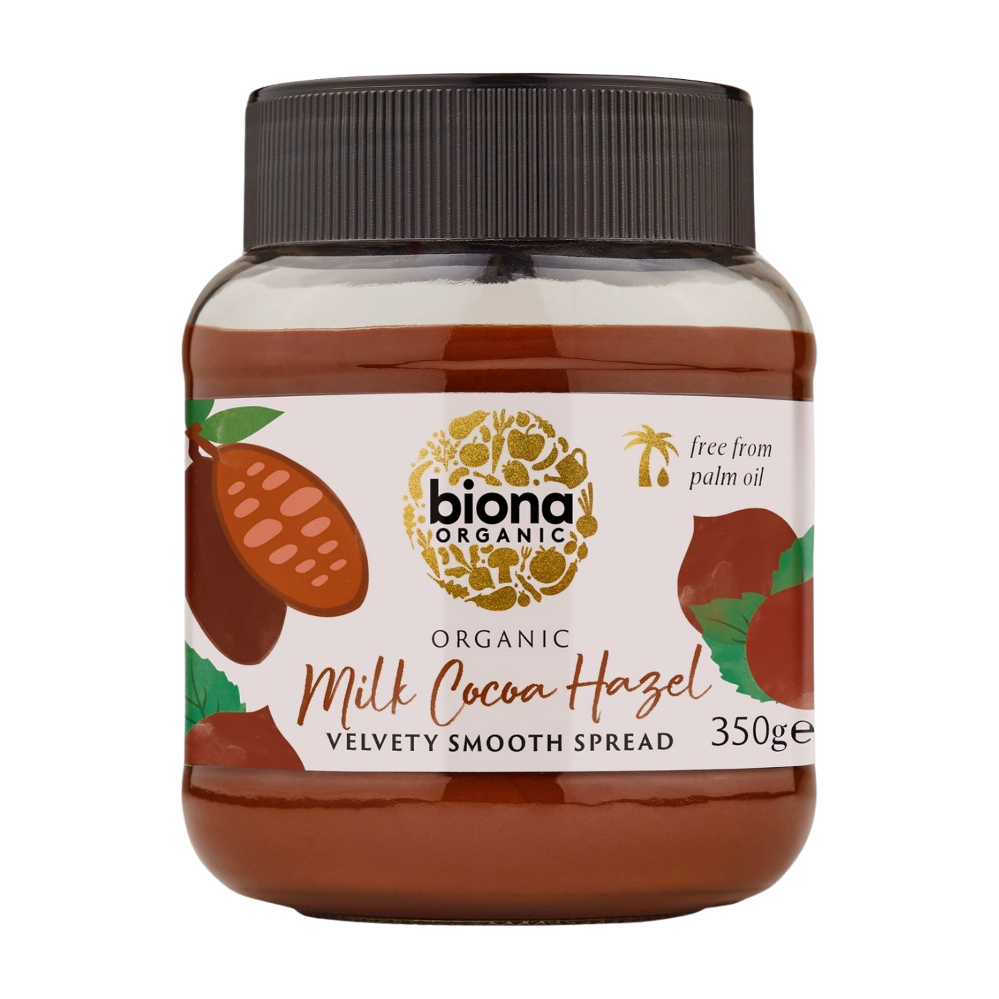 Biona Organic Milk Cocoa Hazel Smooth Spread (350g)