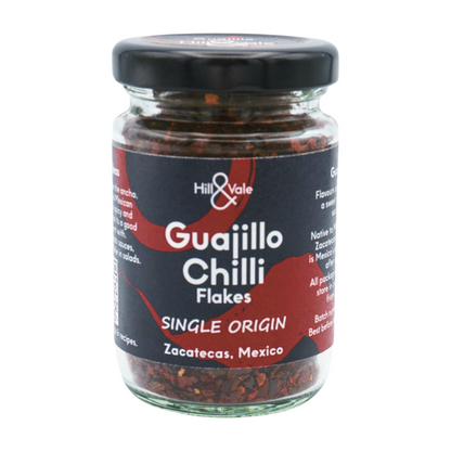 Hill & Vale Single Origin Guajillo Chilli Flakes (30g)