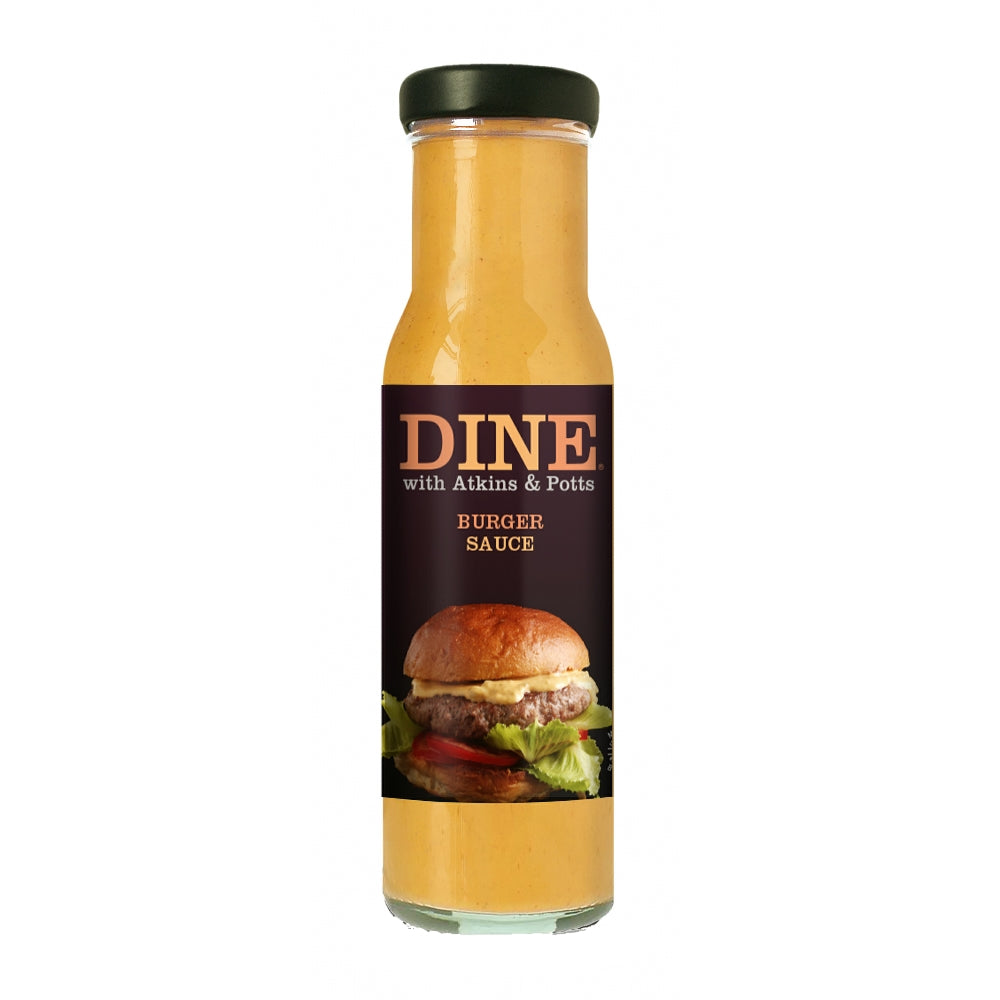 DINE with Atkins & Potts Burger Sauce (240g)