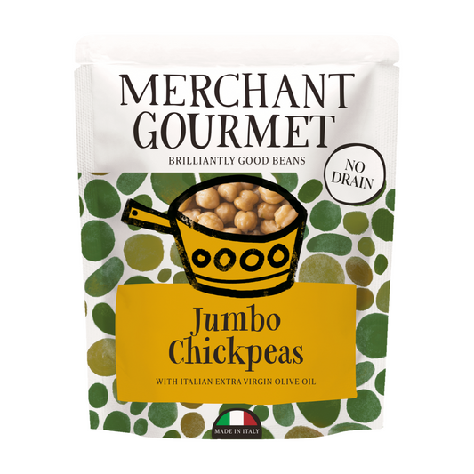 Merchant Gourmet Jumbo Chickpeas (240g)
