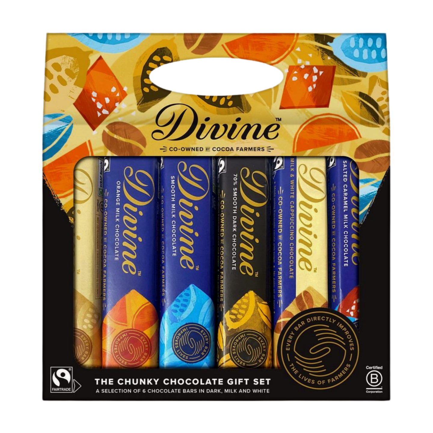 Divine The Chunky Chocolate Gift Pack (210g)