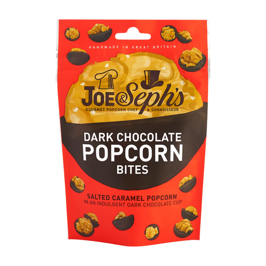 Joe & Seph's Dark Chocolate Popcorn Bites (63g)