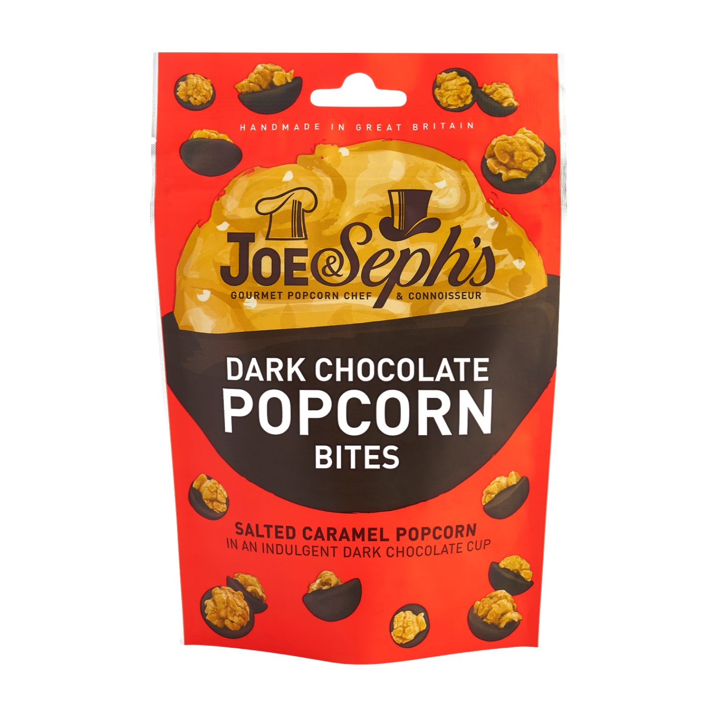Joe & Seph's Dark Chocolate Popcorn Bites (63g)
