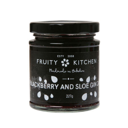 Fruity Kitchen Blackberry & Sloe Gin Jam (227g)
