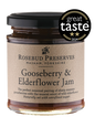 Rosebud Preserves Gooseberry & Elderflower Jam | 227g