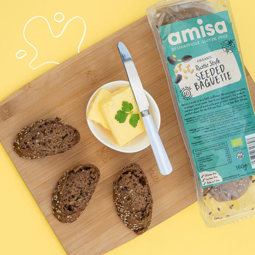 Amisa Organic Rustic Style Seeded Baguette (180g)
