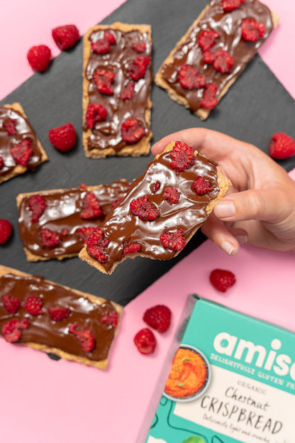 Amisa Organic Gluten Free Chestnut Crispbread (100g)
