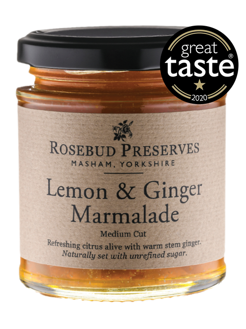 Rosebud Preserves Lemon & Ginger Marmalade | 227g