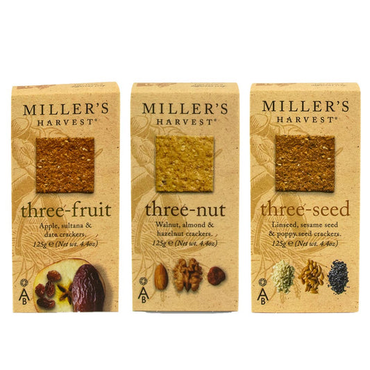 Artisan Biscuits Miller's Harvest Set of Three (375g)
