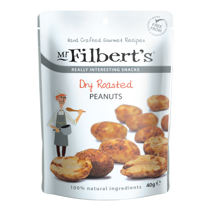 Mr Filbert's Dry Roasted Peanuts Pocket Snacks (40g)