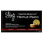 Stag Water Biscuit Triple Pack (450g)